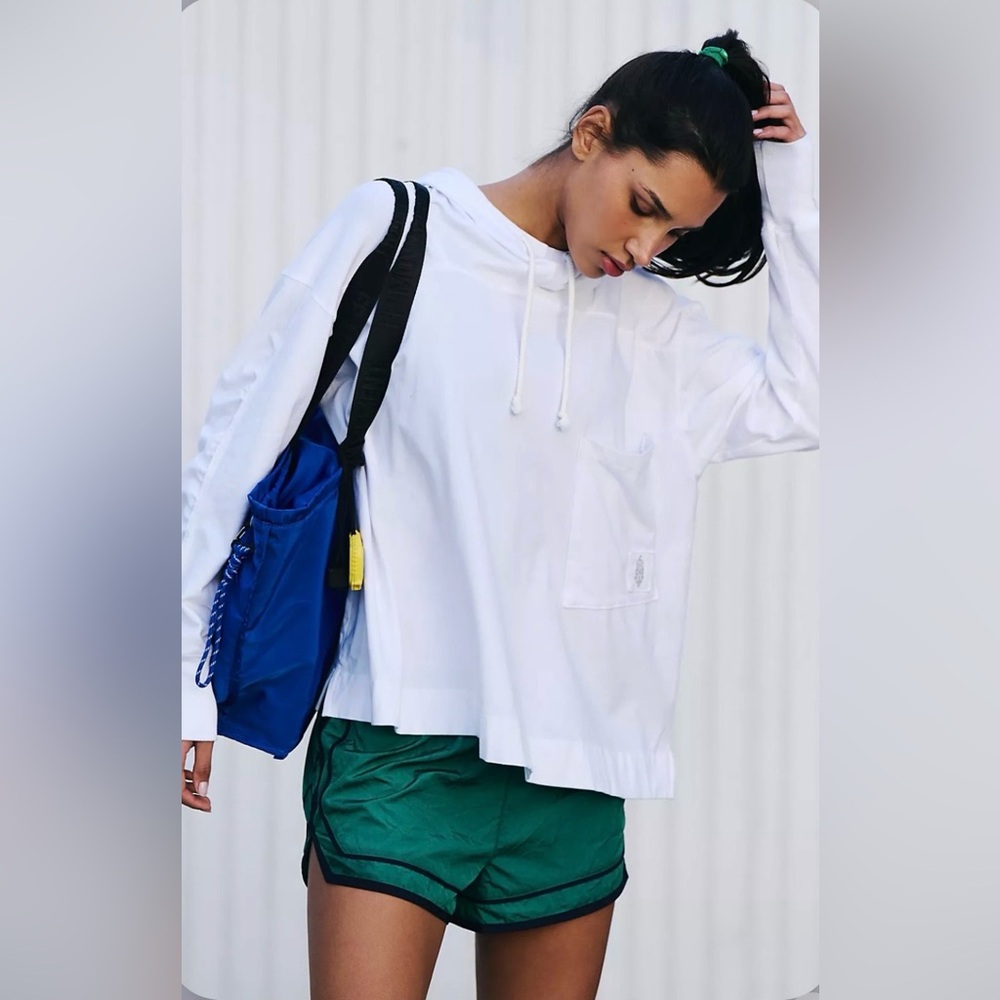 ▪️NWT Free People Hot Shot Hooded Layer